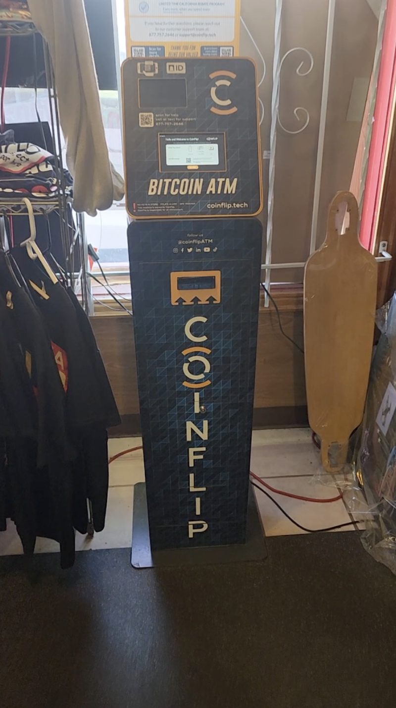 CoinFlip Bitcoin ATM - Tobacco Center (Ridgecrest)